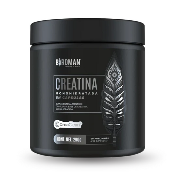 Creatina Birdman en capsulas 250 caps