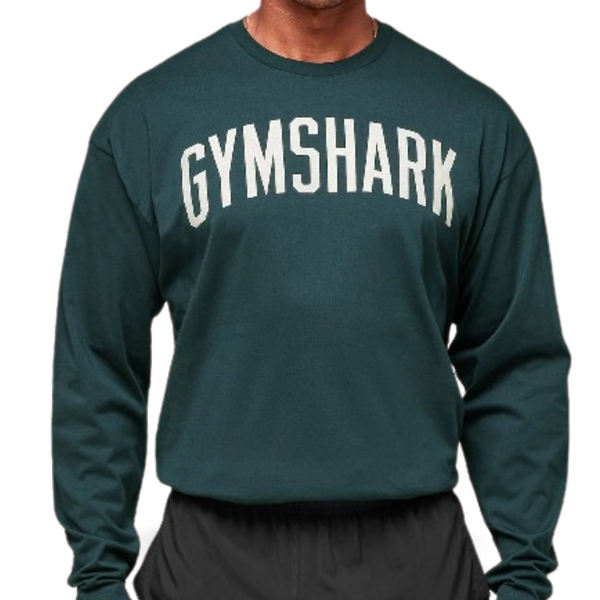 GS Playera verde manga larga