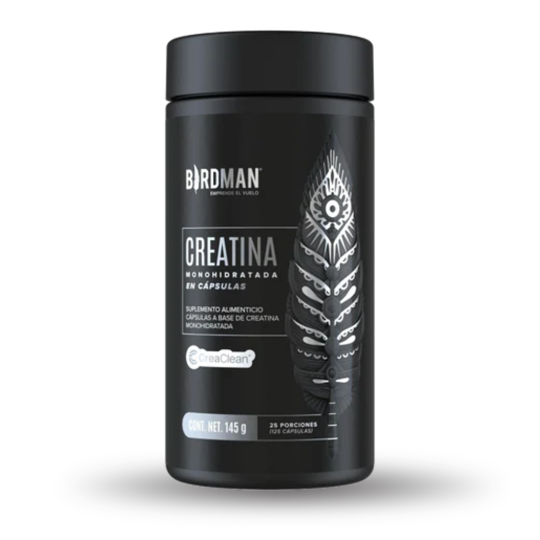 Creatina Birdman en capsulas 125 caps
