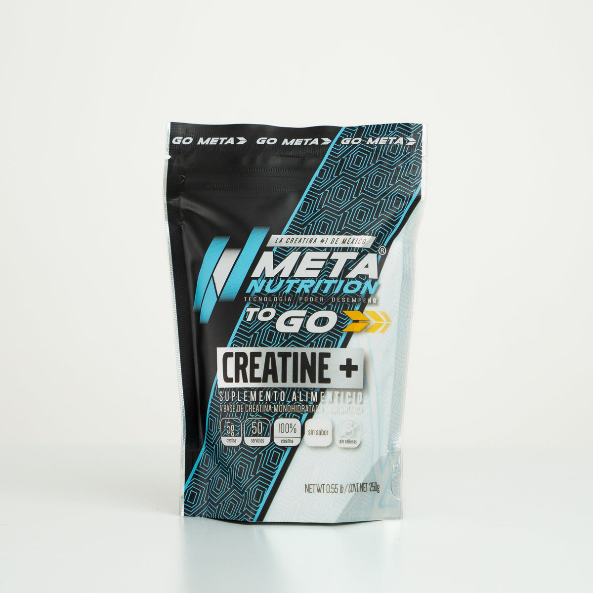 Creatine+ To Go | Creatina Monohidratada Micronizada| 50 Servicios.