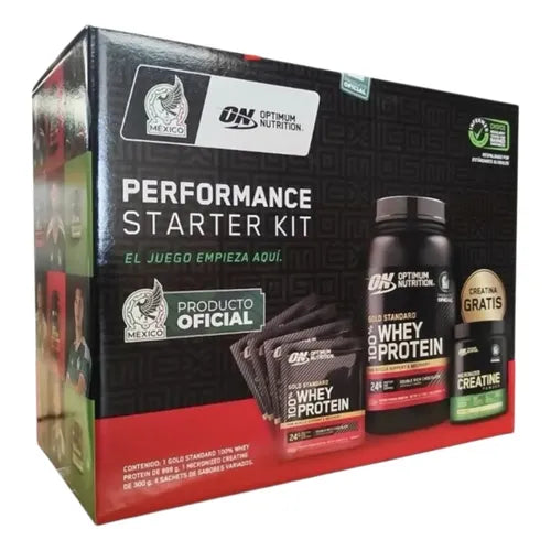 ON PERFORMANCE KIT MUNDIAL. Gold Standard y Creatina