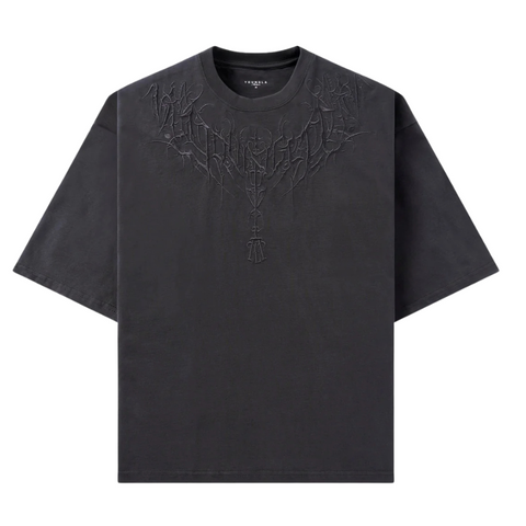 YOUNGLA 4106 - Dark Wave Tees PLAYERA GRIS DARK WAVE