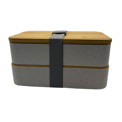 Box Lunch Tuppers Plegables con cubiertos