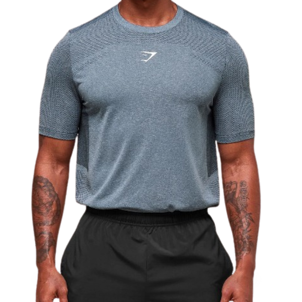 GS Lightweight Seamless playera ligera azul.