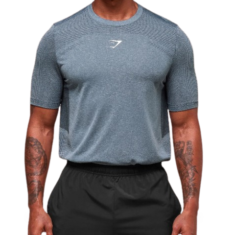 GS Lightweight Seamless playera ligera azul.