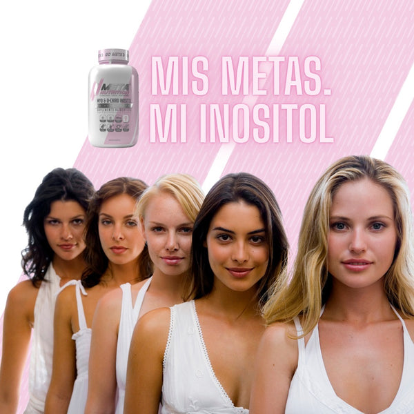 Myo y D-Chiro Inositol Meta Nutrition 40 días.