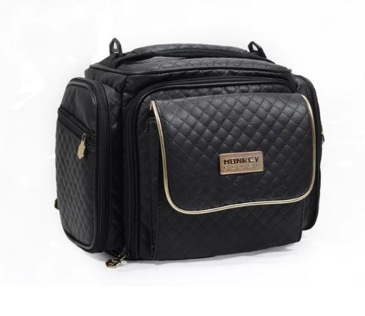 MALETA FITNESS PACK 2.0 NEGRA CON DORADO DELUXE