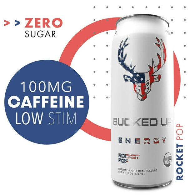 BUCKED UP LOW STIM 16 OZ