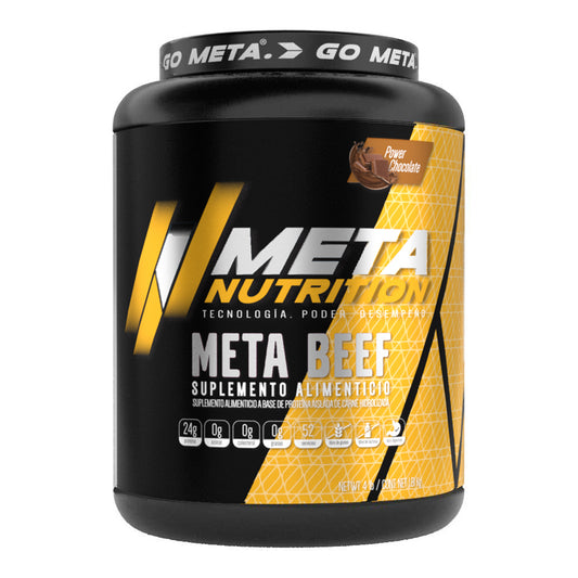 Meta Beef, Proteína Aislada de Carne, Libre de Lácteos