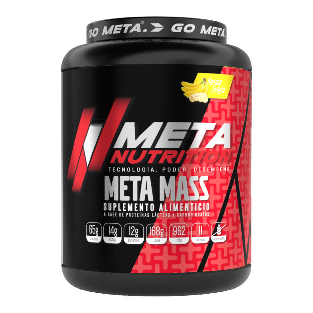 Meta Mass 6 lb, Alto en Proteína