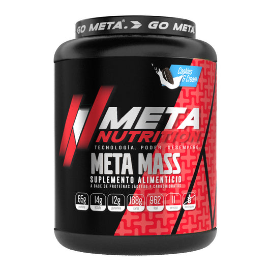 Meta Mass 6 lb, Alto en Proteína