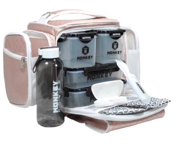 MALETA FITNESS PACK 2.0 DELUXE ROSA DORADO