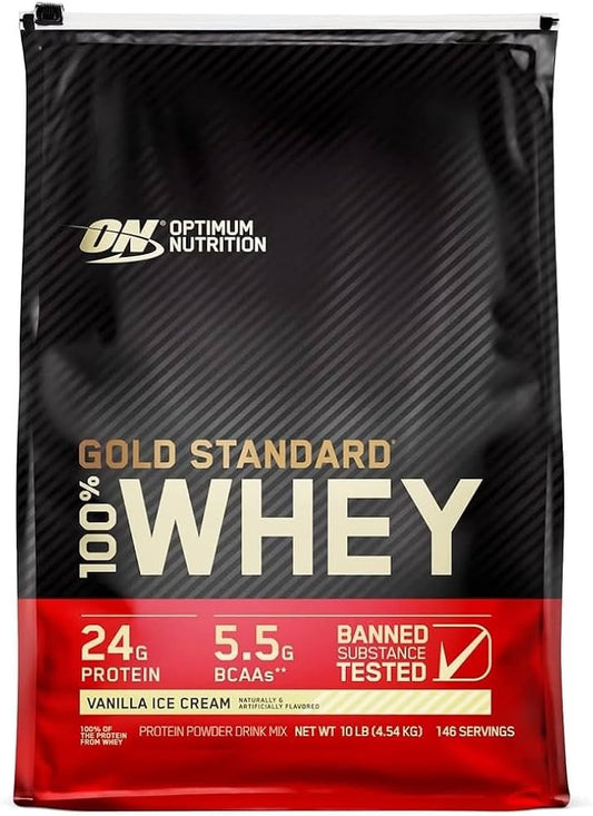 100% Whey Gold standard 10lb