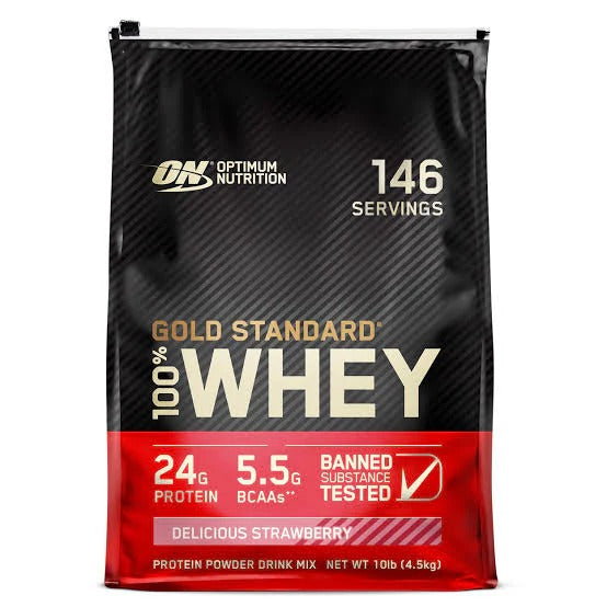 100% Whey Gold standard 10lb