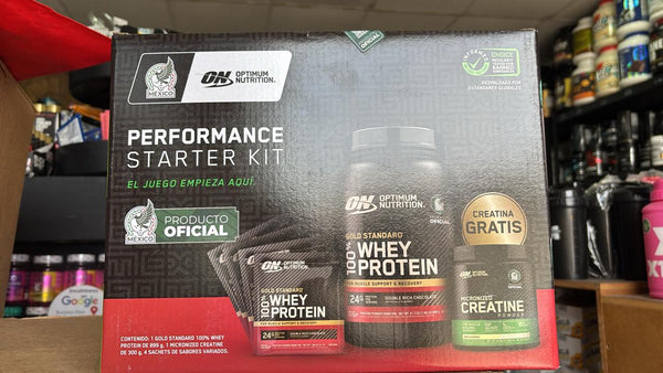 ON PERFORMANCE KIT MUNDIAL. Gold Standard y Creatina