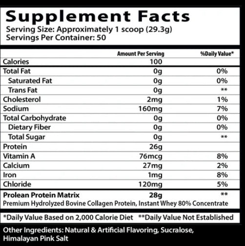 PRO LEAN 3,2 LBS INSANE LABZ