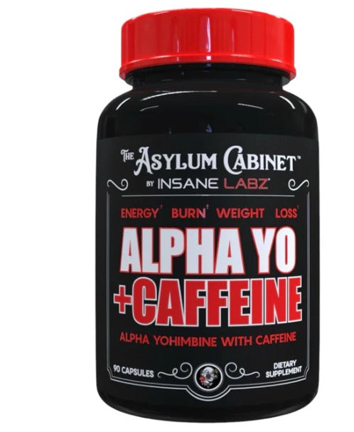 YOHIMBINE + CAFFEINE 90 CAPS INSANE LABZ
