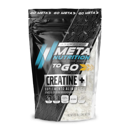 Creatine+ To Go | Creatina Monohidratada Micronizada| 50 Servicios.