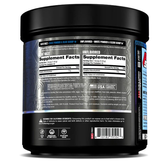 CREATINE DUAL FLAVOR 40 SERV
