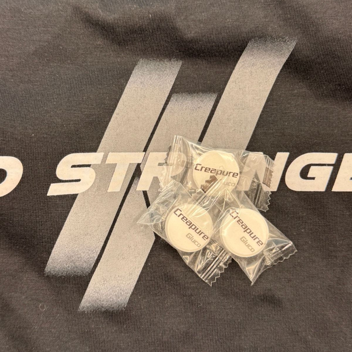 Creatine Chews Meta Nutrition made with Creapure -1 servicio 3 tabletas.