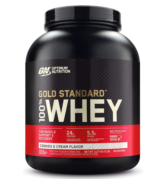 100% Whey Gold standard 5lb