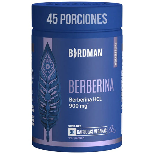 Berberina HCL - 90 Cápsulas