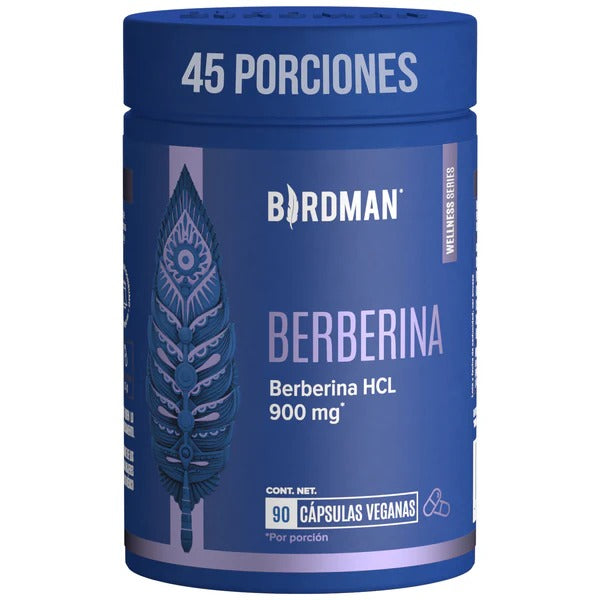 Berberina HCL - 90 Cápsulas