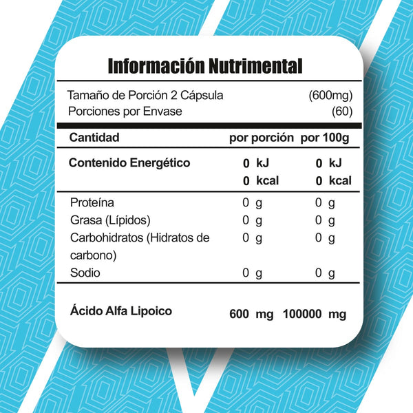 ALA (Ácido Alfa Lipoico)