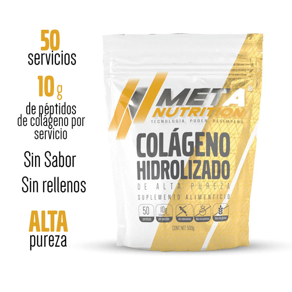 Colágeno Hidrolizado Puro Meta Nutrition