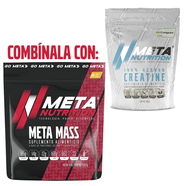 Meta Mass 12 lb, Alto en Proteína