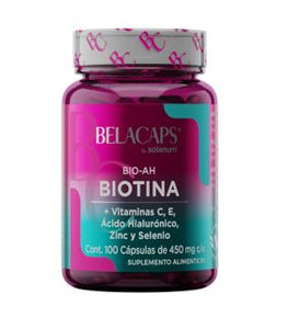 Biotina + ácido hialuronico, Belacaps