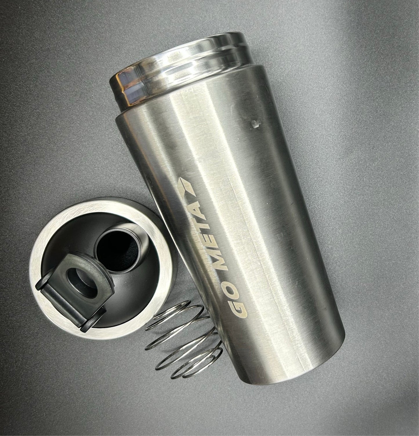 Shaker Go Meta de Acero Inoxidable