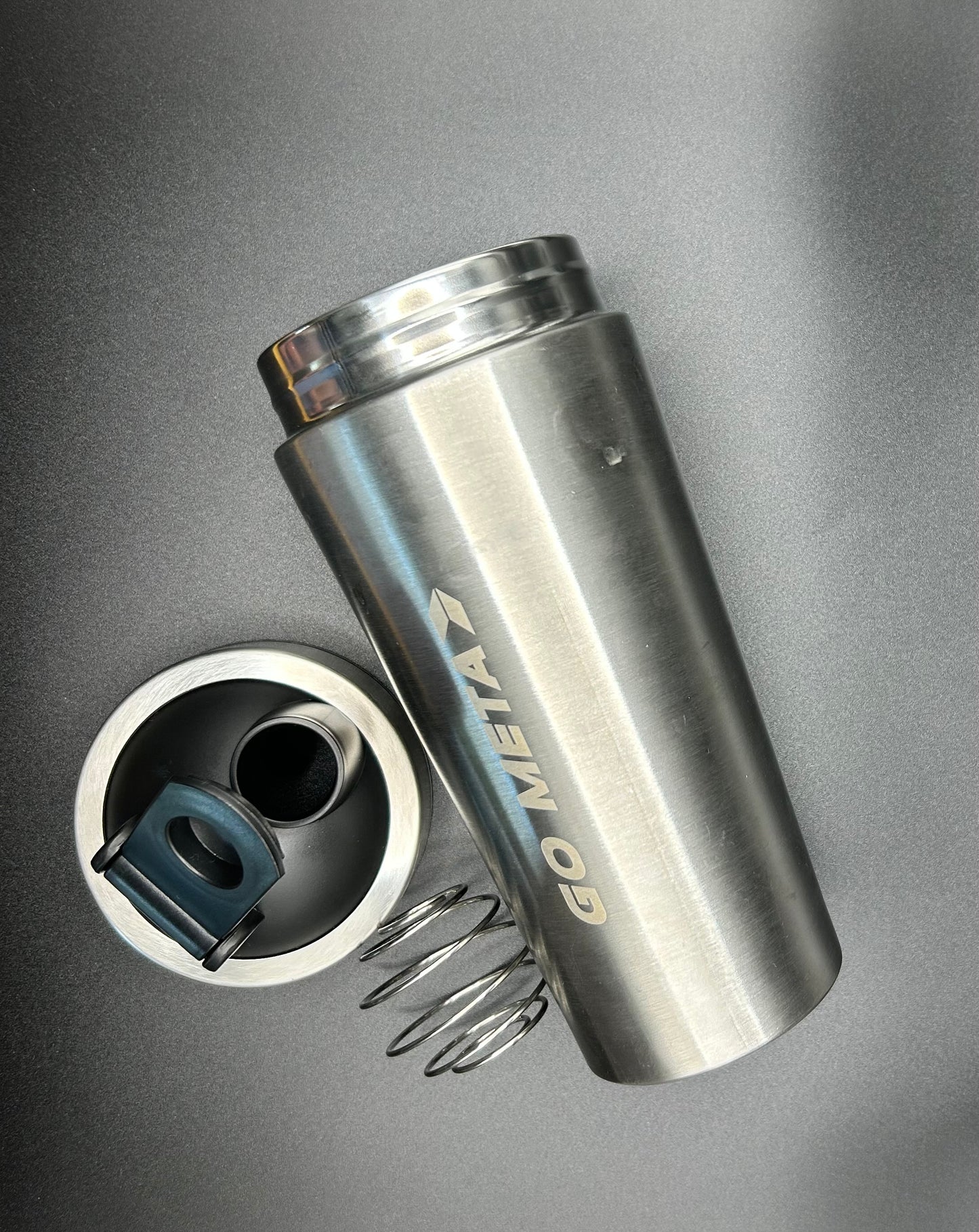 Shaker Go Meta de Acero Inoxidable