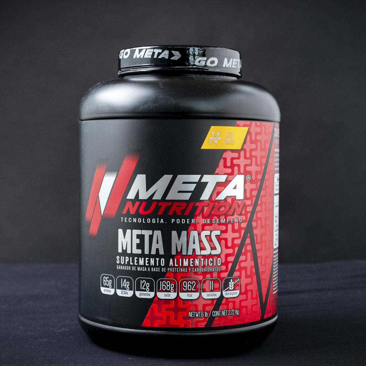 Meta Mass 6 lb, Alto en Proteína