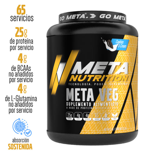 Meta Veg, Plant Based Protein 5lb