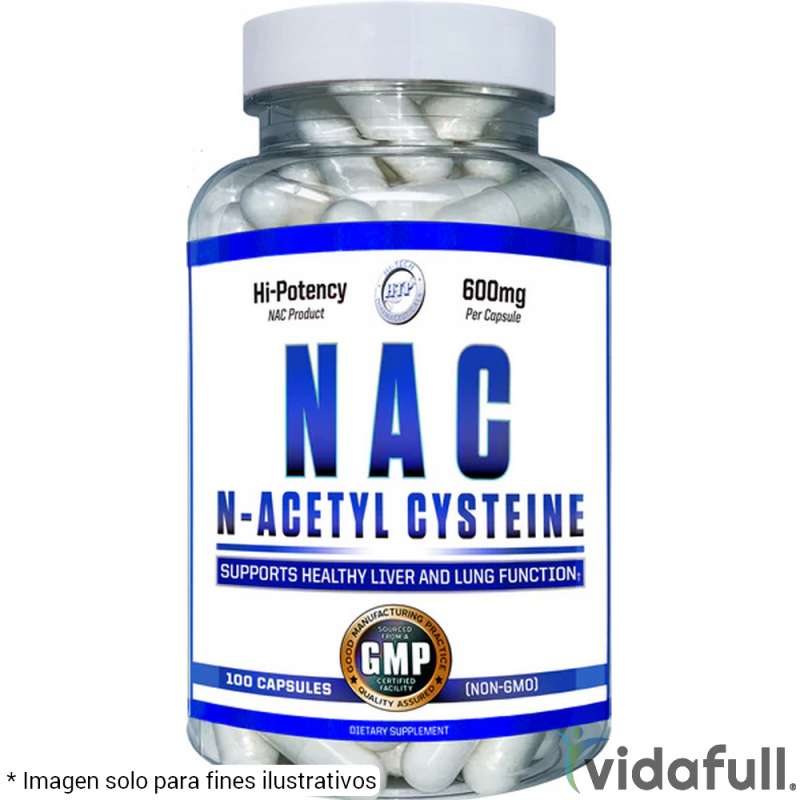 N-Adetyl Cisteine NAC 100 caps