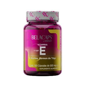 Vitamina E + Biotina 120 softgels, Belacaps