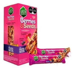 Green Mountain Berries and Seeds bar Caja de 40 piezas