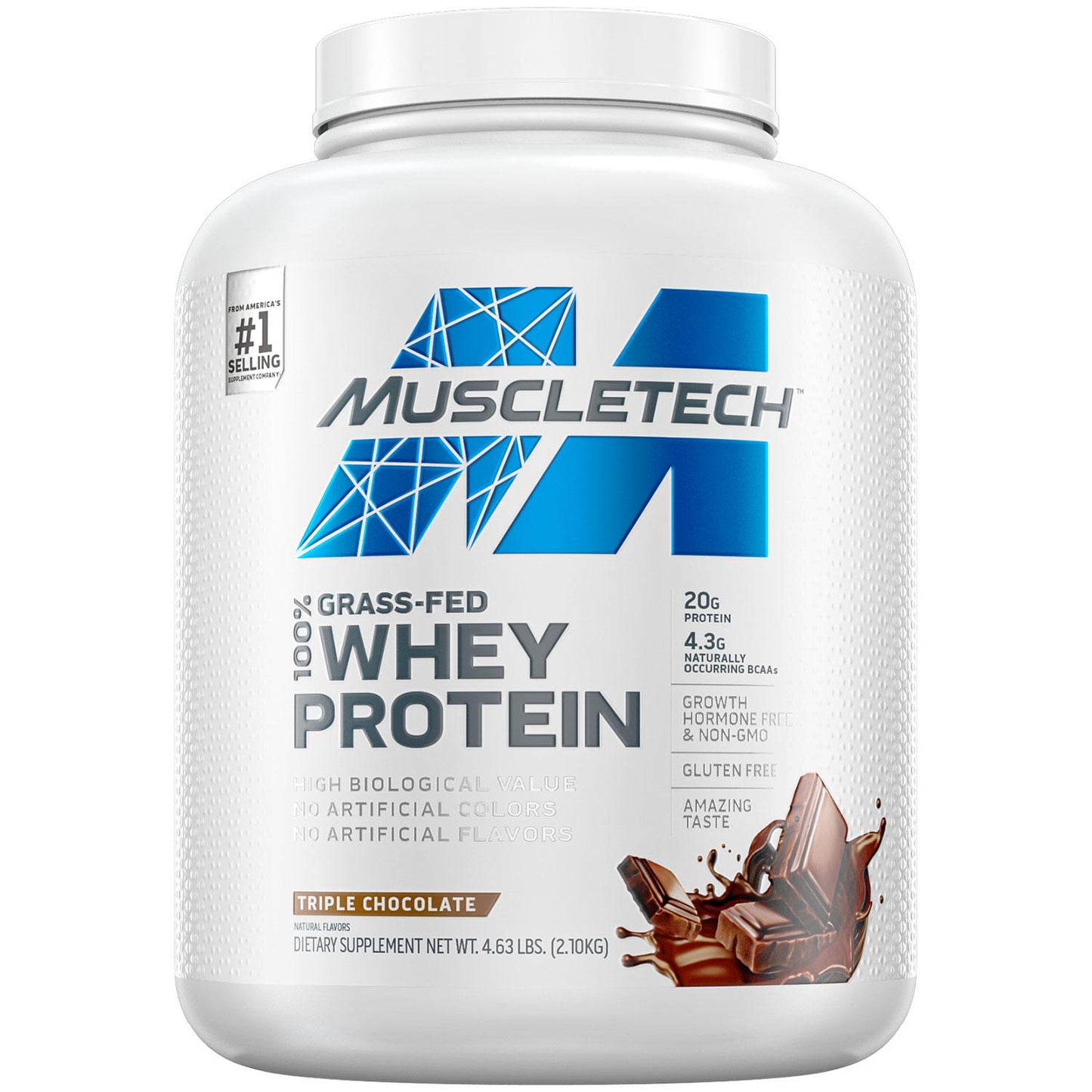 100% Whey Protein Grass Feed 4.4 lb
