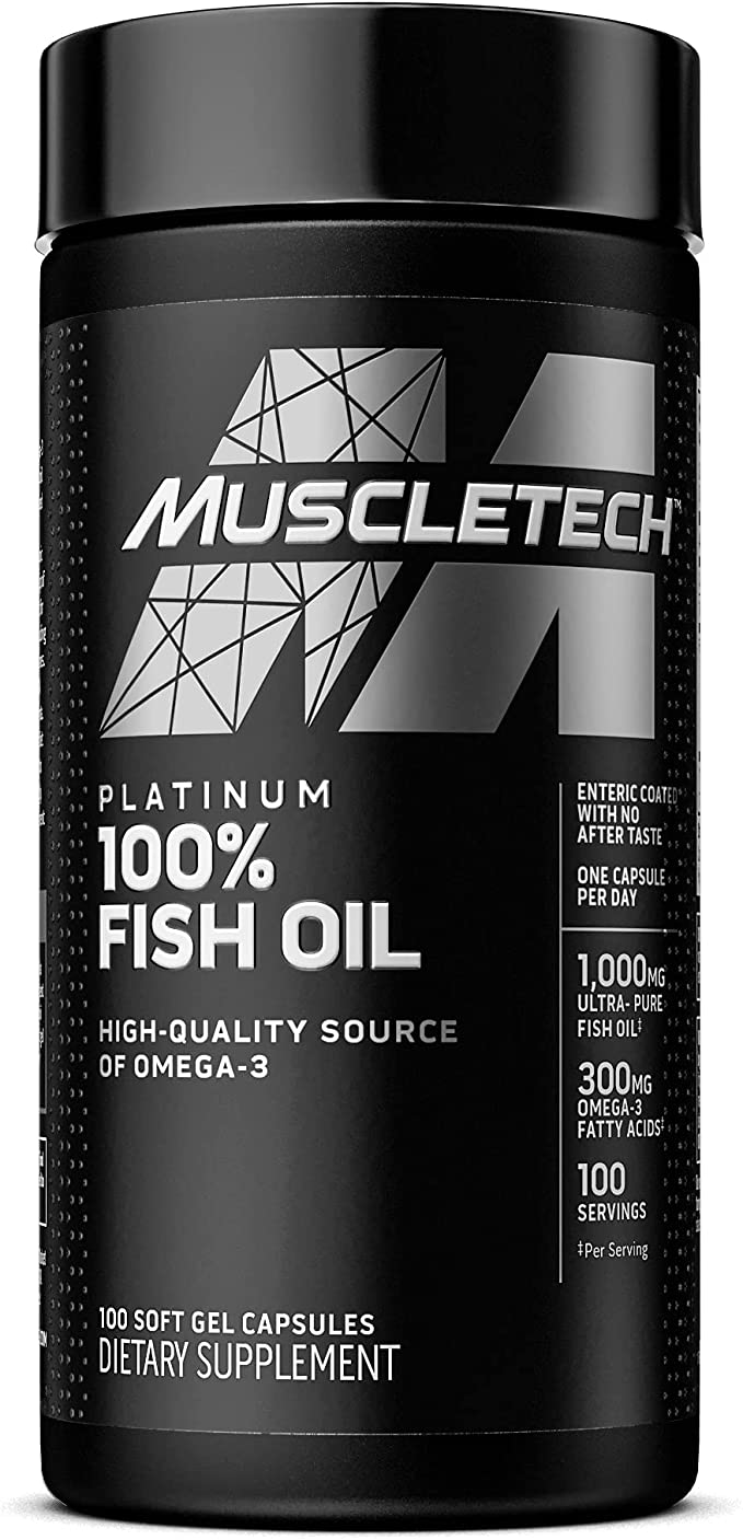 100% Fish Oil, Muscletech