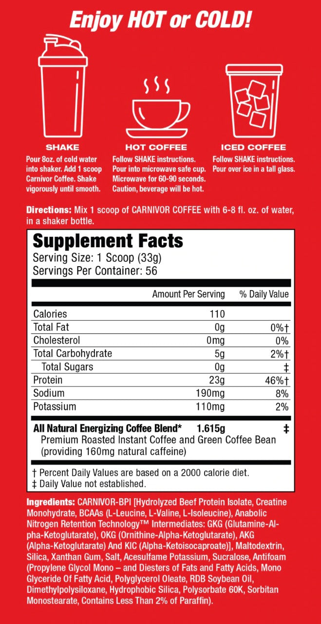 Carnivor coffee 2 lbs