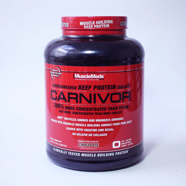 Carnivor Musclemeds 100% isolate beef protein