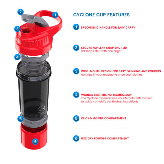 Cyclone Cup Shaker, 22 oz.