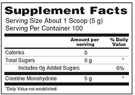 ISOPURE CREATINE 500 GRS