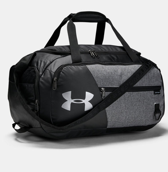 Maleta Under Armour Negro con Gris mediana