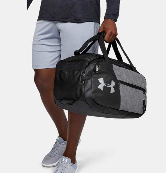 Maleta Under Armour Negro con Gris mediana