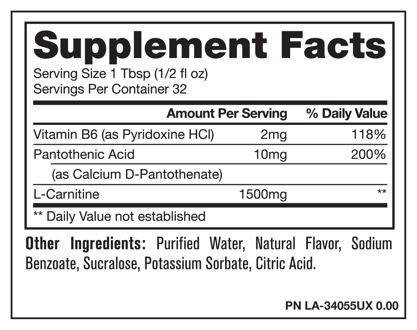 Carnitine 1500 MUTANT